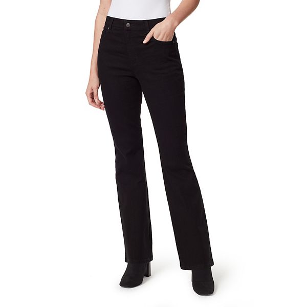 Women's Gloria Vanderbilt Amanda High-Waisted Bootcut Jeans - Black Rinse (16 SHORT)