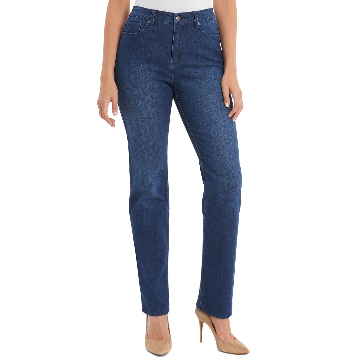 gloria vanderbilt embellished jeans