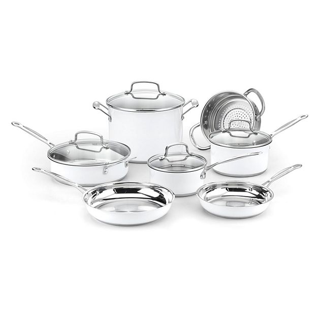 Cuisinart® Chef's Classic Stainless Color Series 11-pc. Cookware Set