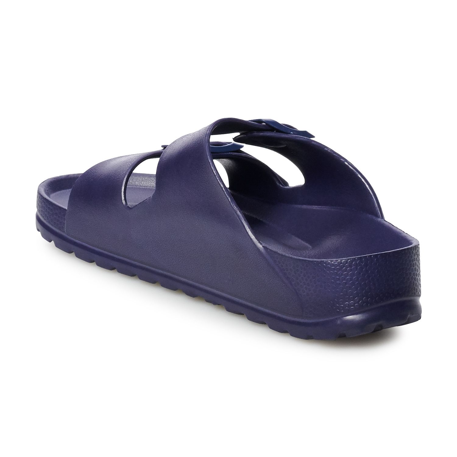 mudd molded double strap sandals