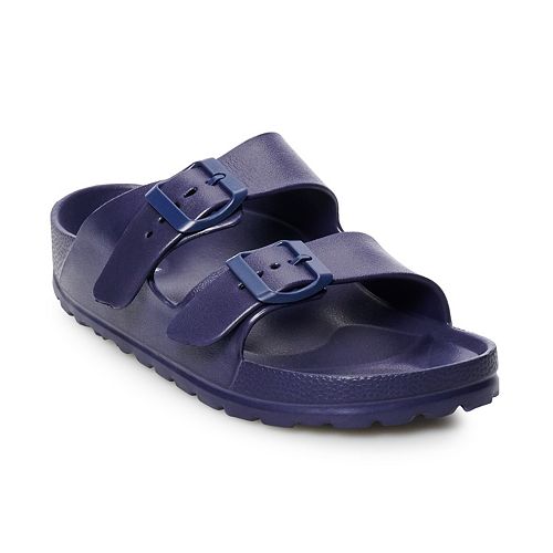 mudd double buckle sandals