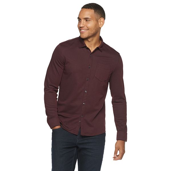 Enten Badkamer Maak plaats Men's Marc Anthony Slim-Fit Soft Touch Button-Down Shirt