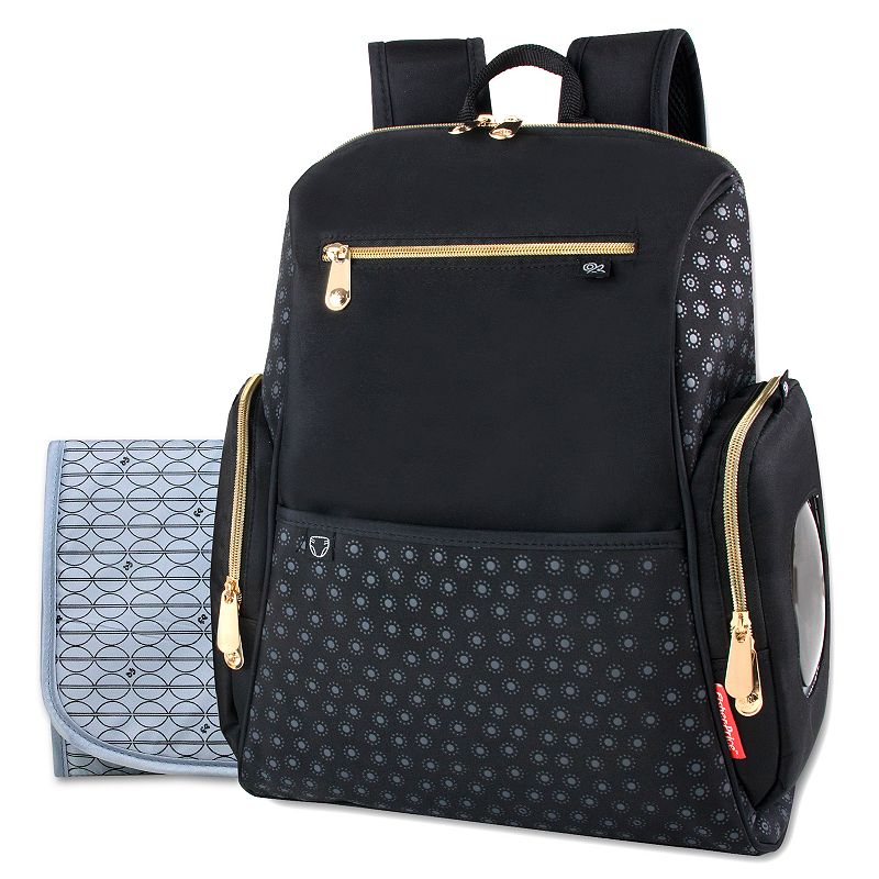 61883305 Fisher-Price Black Backpack Diaper Bag sku 61883305