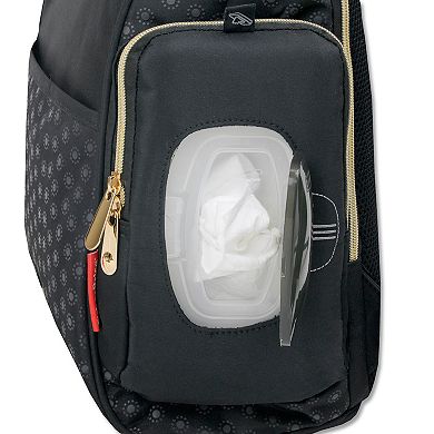Fisher-Price Black Backpack Diaper Bag