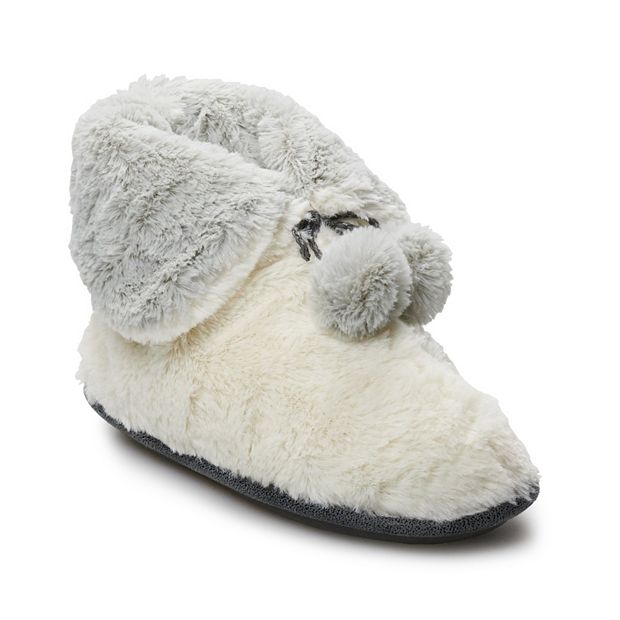 Kohls bootie sale slippers