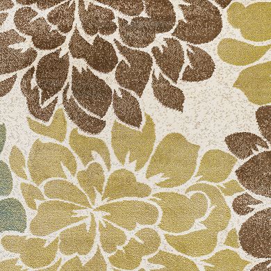 KHL Rugs Molly Transitional Floral Rug 