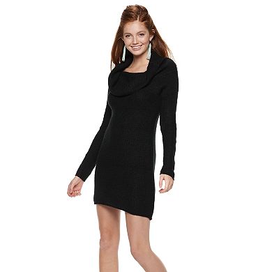 Juniors' Candie's® Off The Shoulder Sweater Dress