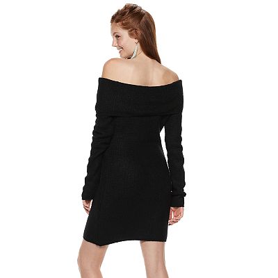 Kohl's sweater dress juniors clearance