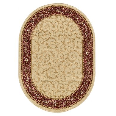 KHL Rugs Westminster Transitional Oriental Black Rectangle Area Rug, 9' x 12.6'