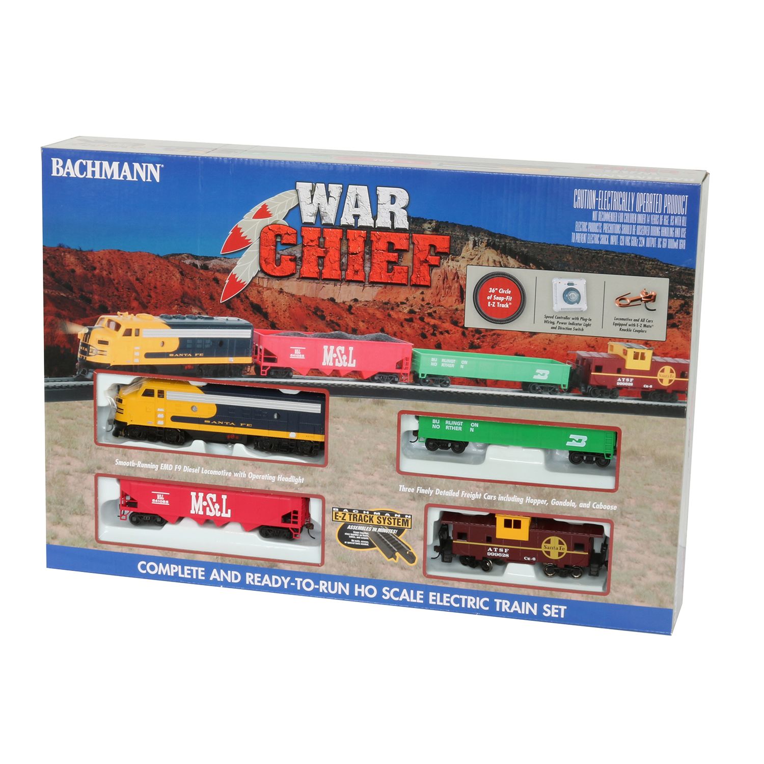 bachmann thunder chief train set