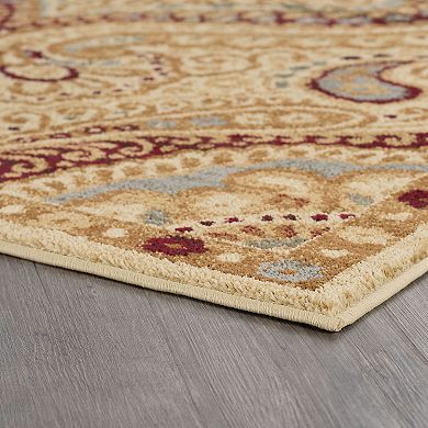 KHL Rugs Yvonne Transitional Paisley Rug 