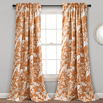 Lush Decor Dolores Room Darkening Window Curtains Set