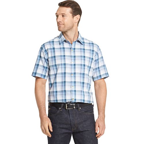 Men's Van Heusen Air Classic-Fit Textured Button-Down Shirt