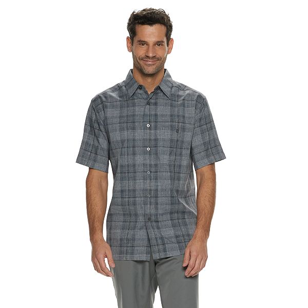 Men's Haggar® Cool 18® ClassicFit Microfiber ButtonDown Shirt