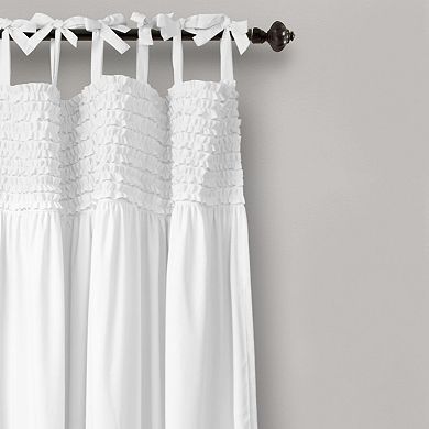 Lush Decor 2-pack Lydia Ruffle Window Curtain