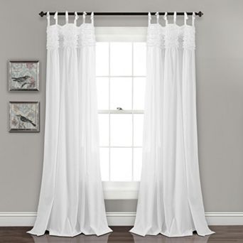 Lush Decor 2-pack Lydia Ruffle Window Curtain