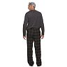 Men's Croft & Barrow® Sleep henley & Plaid Flannel Sleep Pants Gift Set
