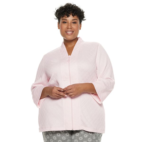 Plus Size Croft Barrow Quilted Bed Jacket