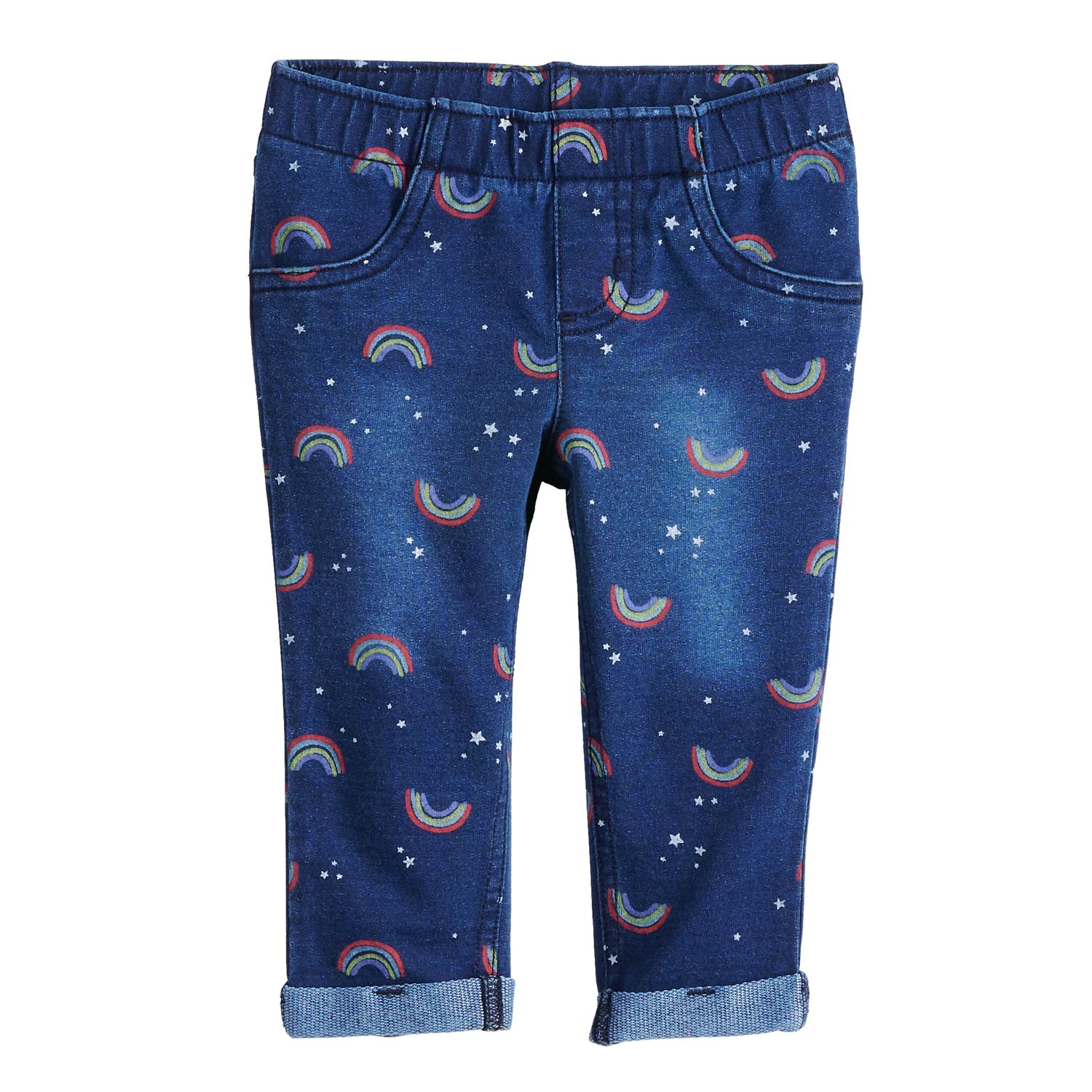 baby girl denim jeggings