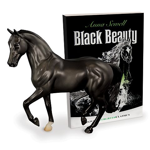 Детские фигурки Breyer Classics Black Beauty Horse & Book Set