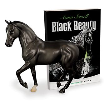 Breyer Classics Black Beauty Horse & Book Set