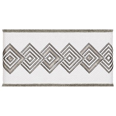 Linum Home Textiles Turkish Cotton Noah Embellished Bath Towel Set