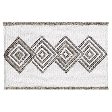 Linum Home Textiles Turkish Cotton Noah Embellished Hand Towel Set