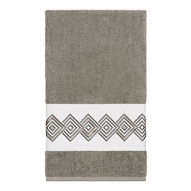 Linum Home Textiles Turkish Cotton Noah Embellished Hand Towel Set