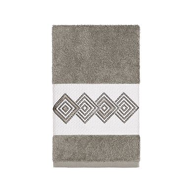 Linum Home Textiles Turkish Cotton Noah 3-piece Embellished Towel Set