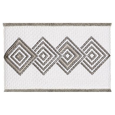Linum Home Textiles Turkish Cotton Noah 3-piece Embellished Towel Set