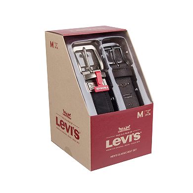 Men's Levi's® Boxed Belt Set