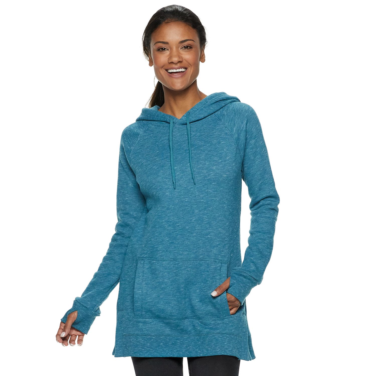 tek gear tunic hoodie