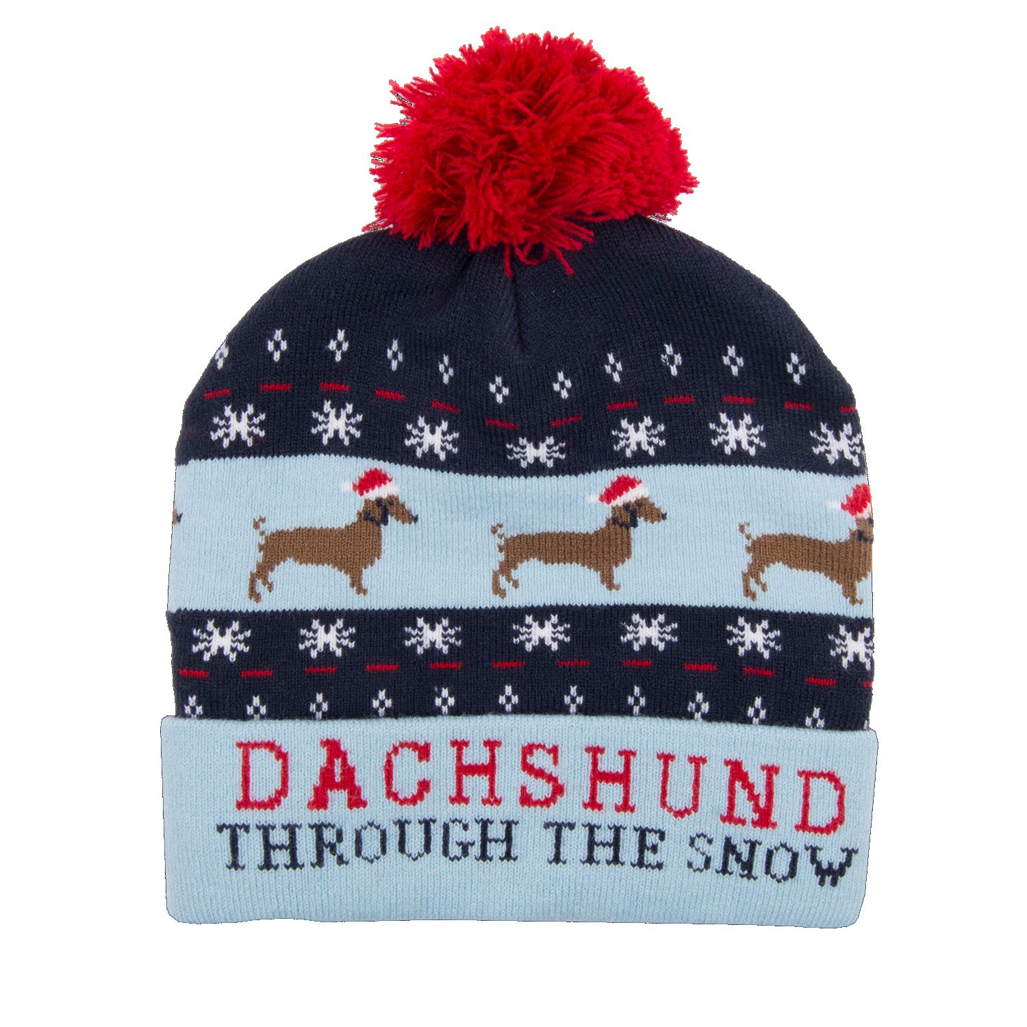 dachshund through the snow hat