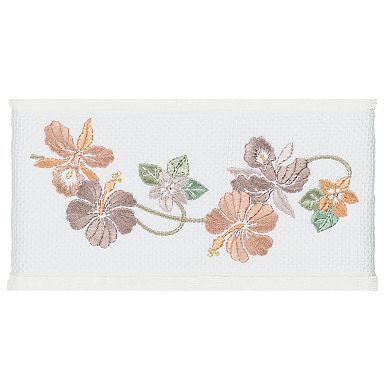 Linum Home Textiles Turkish Cotton Caroline Embellished Bath Towel Set