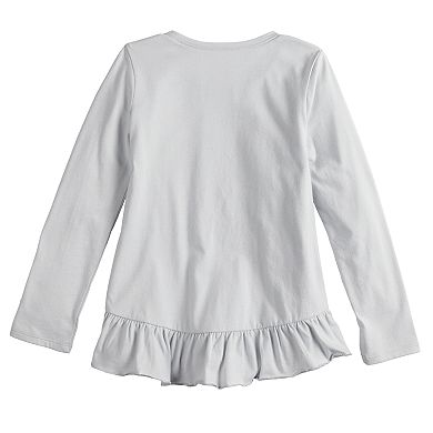Disney's Minnie Mouse Girls 4-12 Ruffled-Back Long-Sleeve Tee by Jumping Beans®