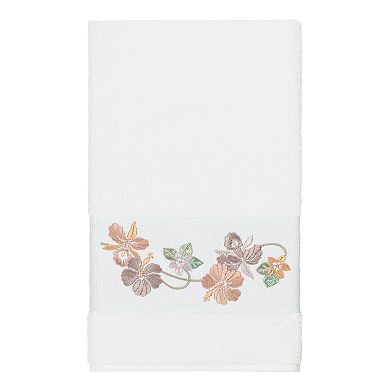 Linum Home Textiles Turkish Cotton Caroline 4-piece Embellished Towel Set