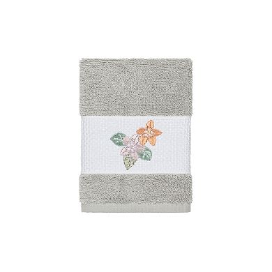 Linum Home Textiles Turkish Cotton Caroline 3-piece Embellished Towel Set