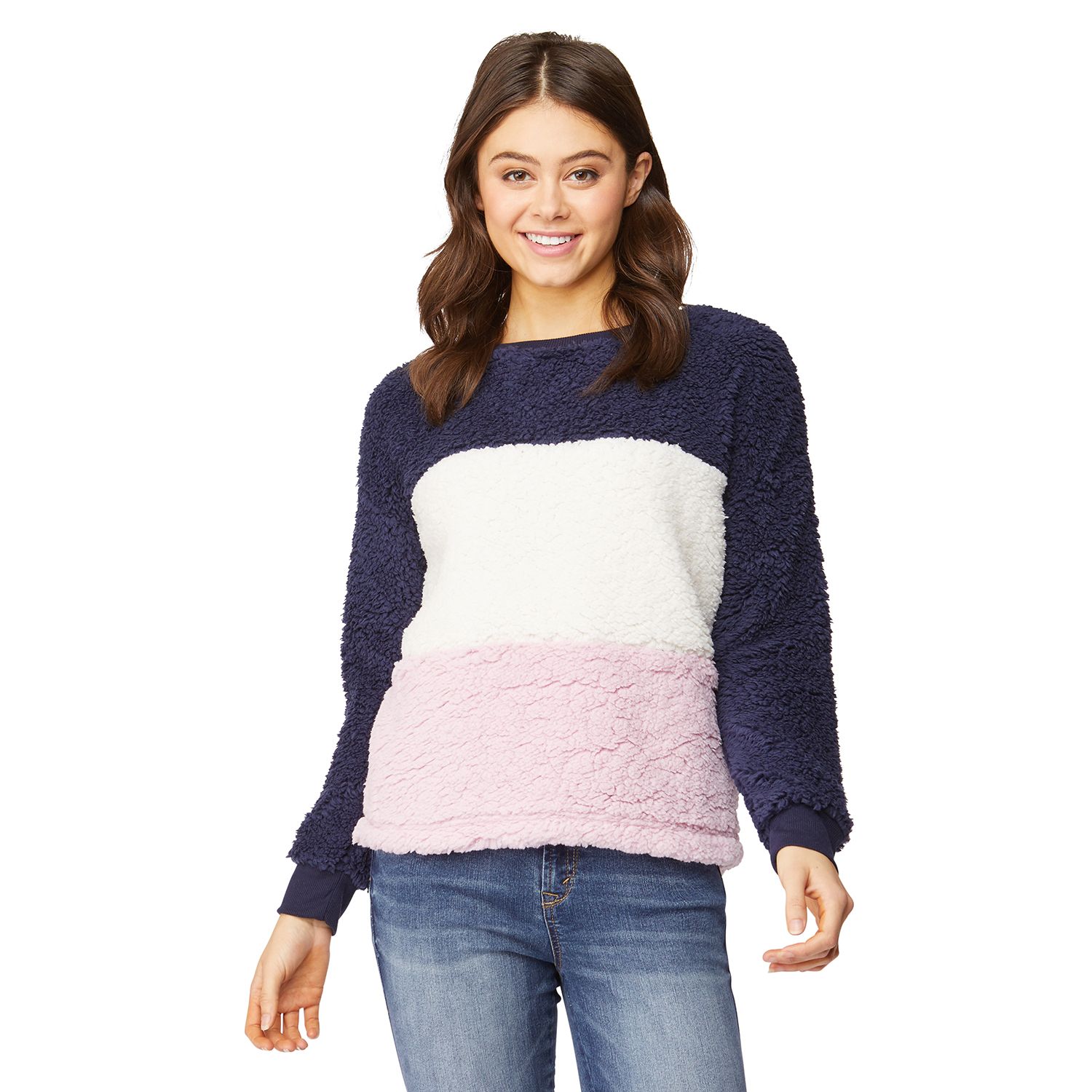 sherpa pullover juniors