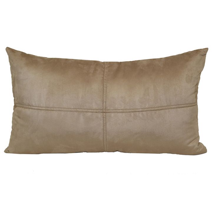 FauxSuede Decorative Pillows & Poufs