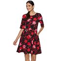 kohls womens red dresses