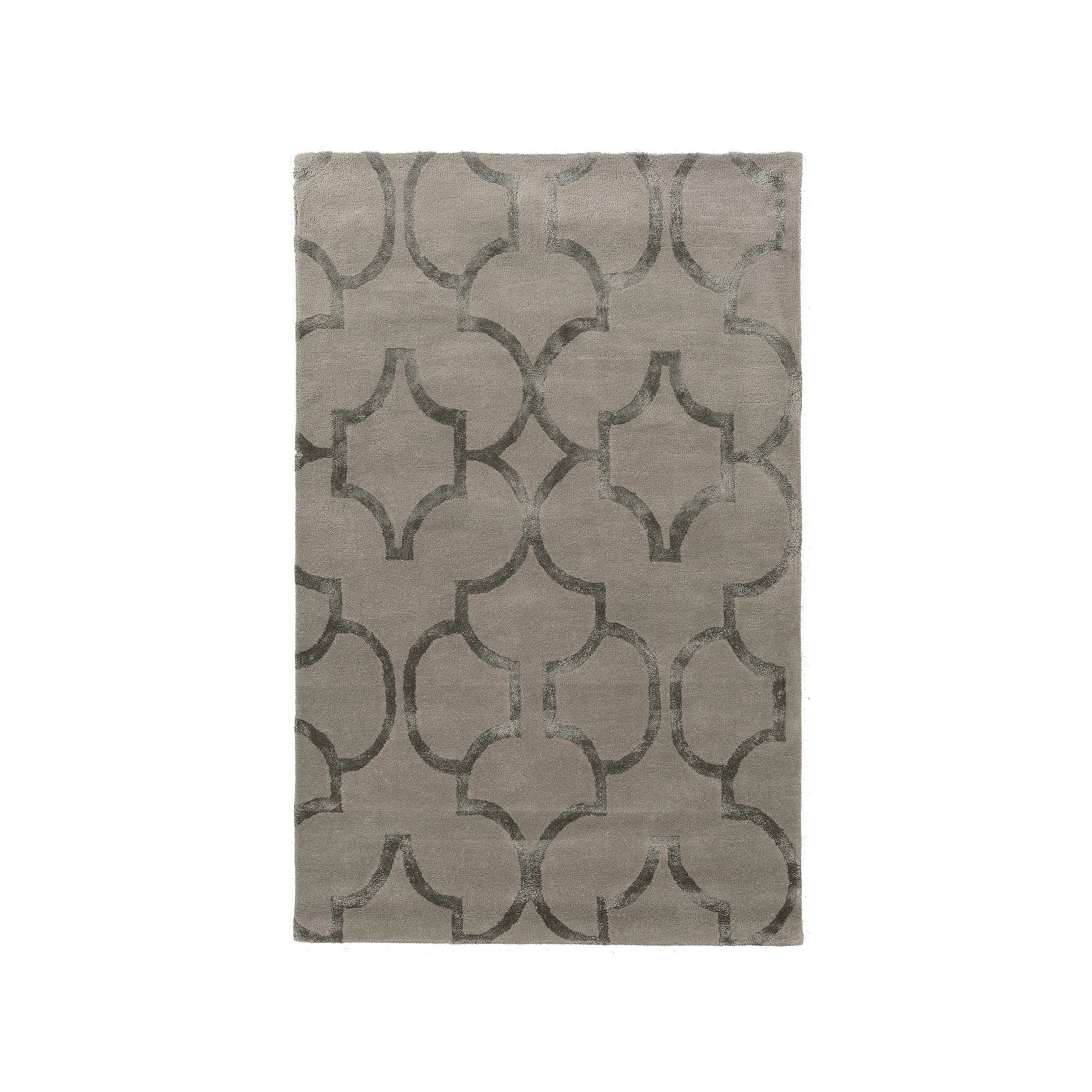Linon Aspire Geo Rug, Gray