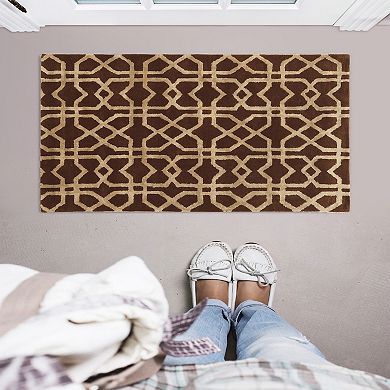 Linon Aspire Geometric Rug 