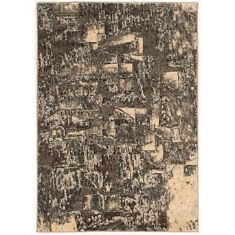 Linon Masters Barcelona Charcoal & Slate Indoor Area Rug