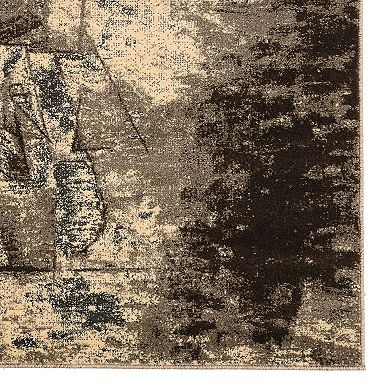 Linon Masters Man Grey & Taupe Indoor Area Rug