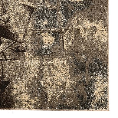 Linon Masters Woman Grey & Taupe Indoor Area Rug