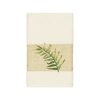 Linum Home Textiles Turkish Cotton Zoe 4-piece Embellished Towel Set