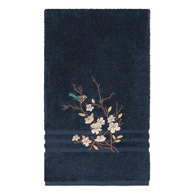 Linum Home Textiles Turkish Cotton Spring Time Embellished Bath Towel Set
