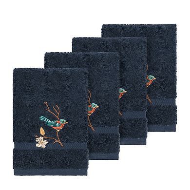 Linum Home Textiles Turkish Cotton Spring Time Embellished Washcloth Set