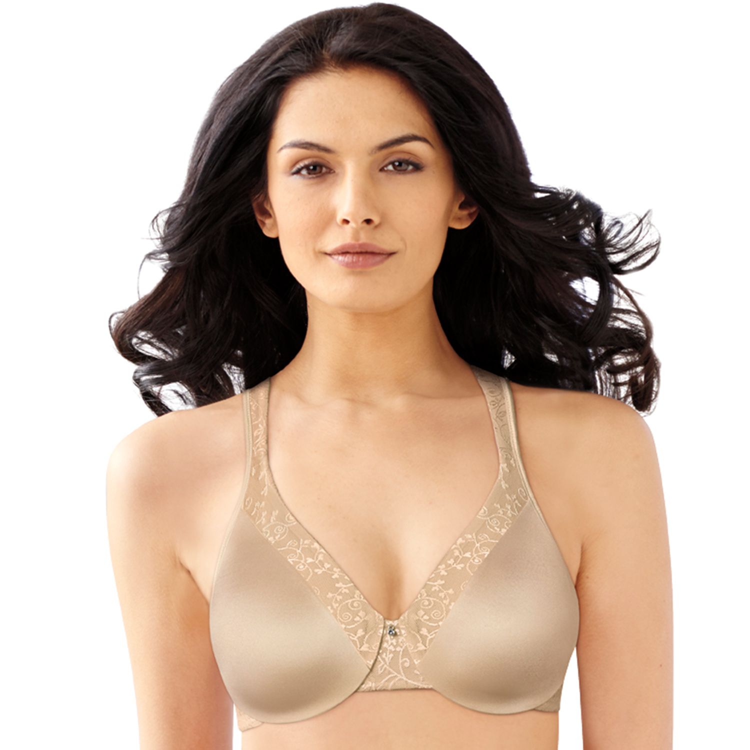 bali minimizer bra with petals