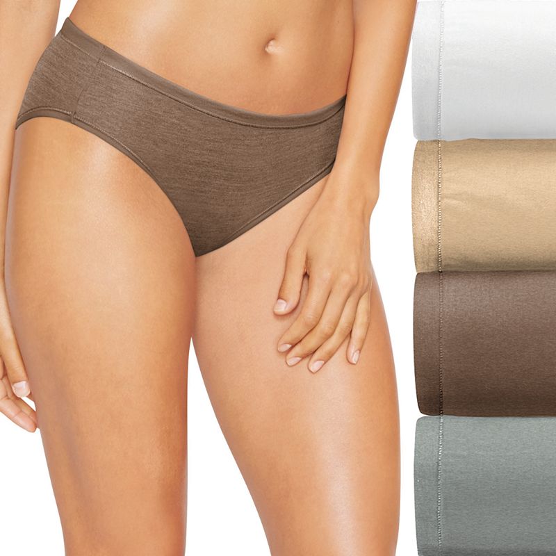 UPC 738994438010 product image for Hanes Ultimate 4-pk. + 1 Bonus Comfort Soft Bikini Panties 46HUSK, Women's, Size | upcitemdb.com